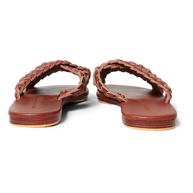 Maya Braided Crossover Sandals - Women’s Collection corn | Camel