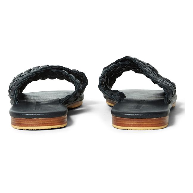 Maya Braided Crossover Sandals - Women’s Collection corn | Black
