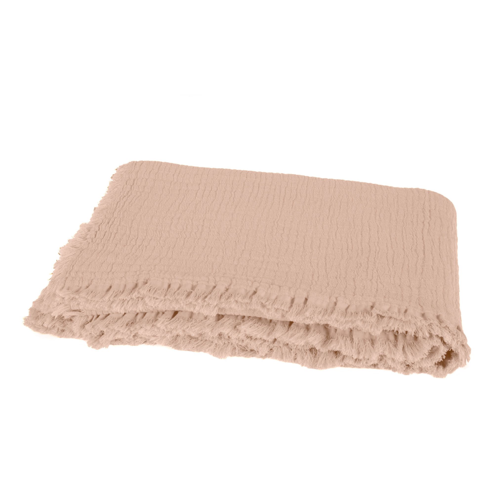 Vanly Cotton Muslin Blanket | Beige rosé- Produktbild Nr. 0