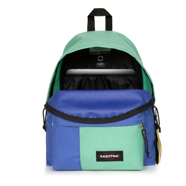 Padded Pak’R Recycled Fibre Backpack Azul verde