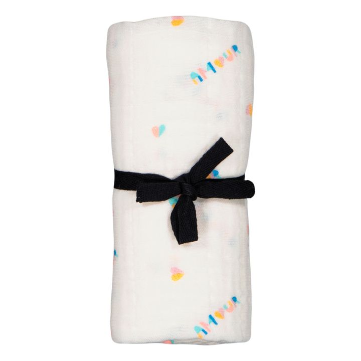 Bianca Amour Swaddling Cloth | White- Product image n°0