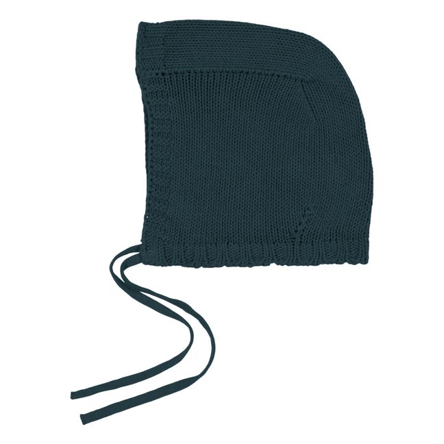 Otto Knitted Bonnet | Navy blue