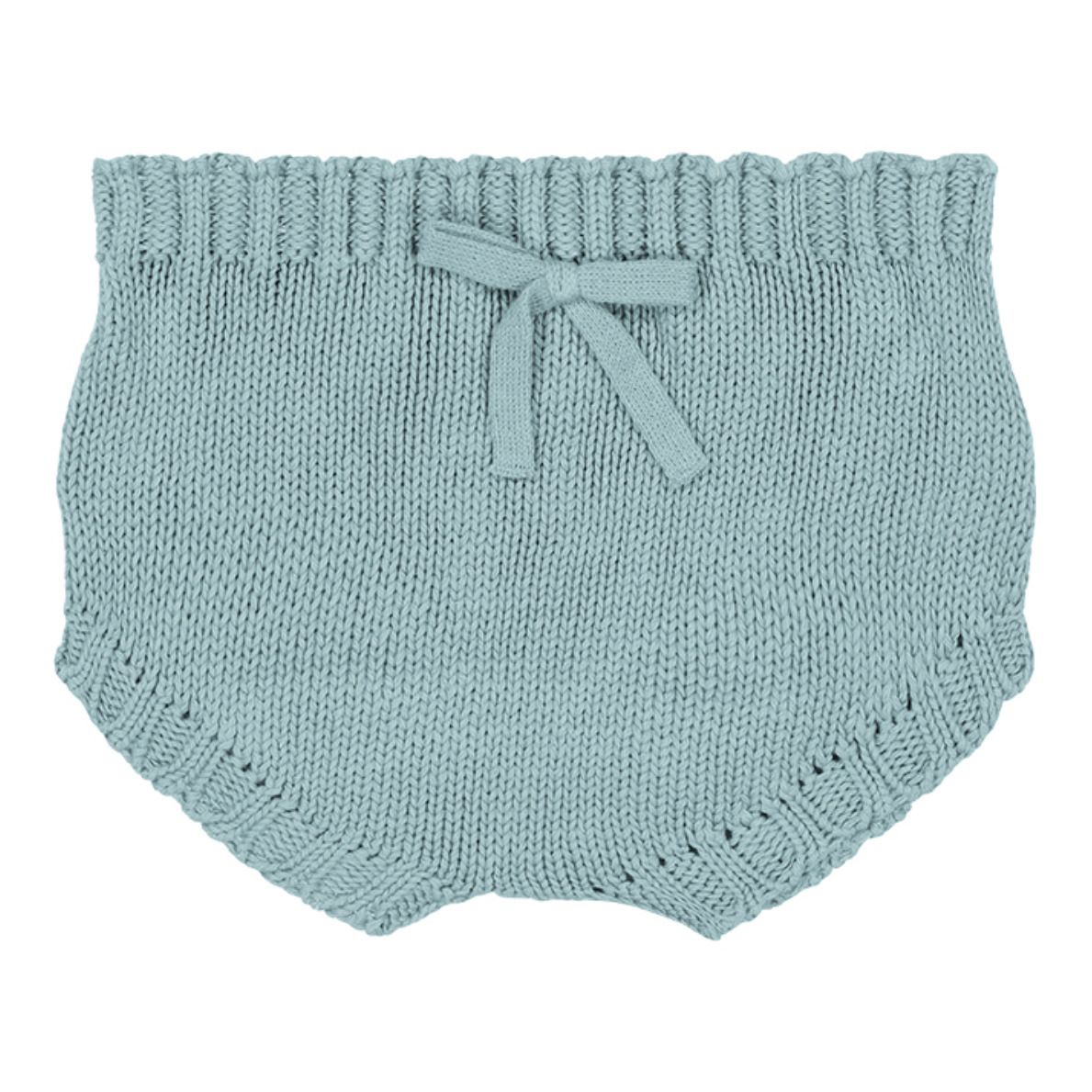 Paul Knitted Bloomers Light blue- Product image n°0