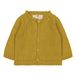 Cardigan en tricot Gaby Jaune moutarde- Miniature produit n°0