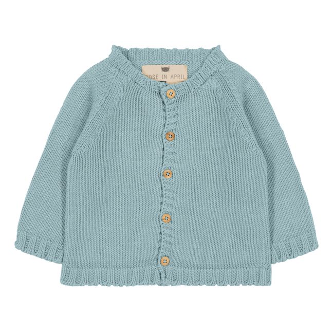 Gaby Knitted Cardigan Light blue
