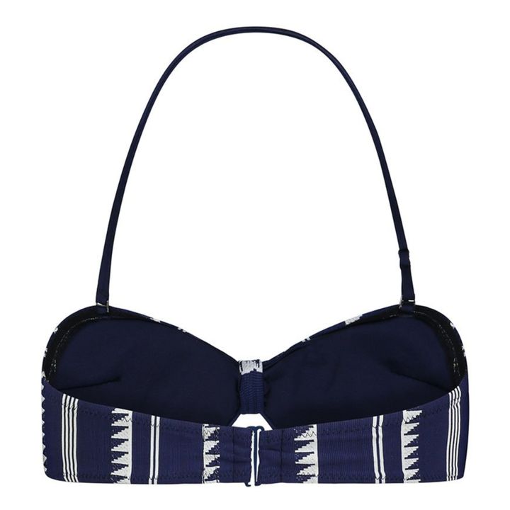 Nunu Bandeau Bikini Top Navy blue- Product image n°2