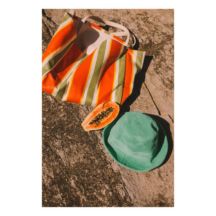 Terry Cloth Bucket Hat Grün- Produktbild Nr. 0