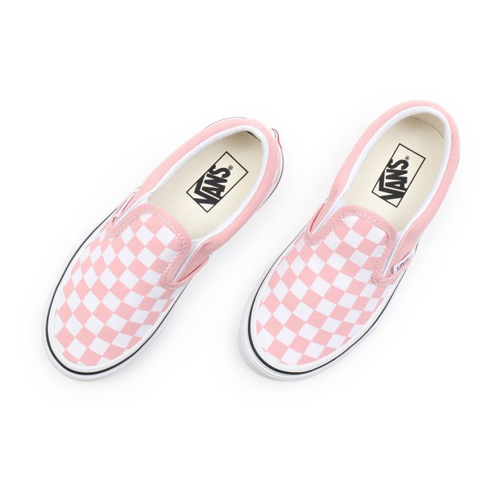 Checkered Slip-On Shoes Pink- Product image n°2