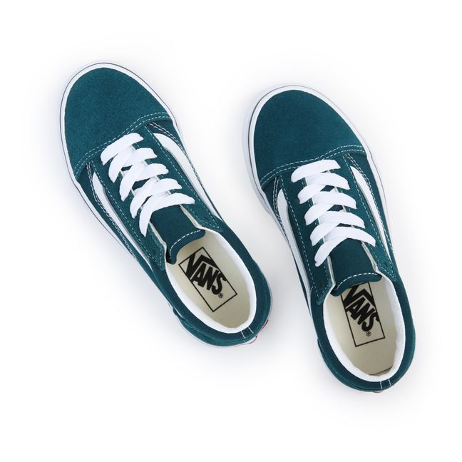 Old Skool Sneakers Blue Green