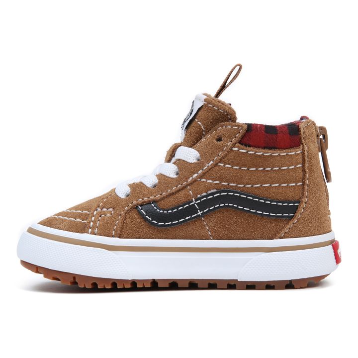 Scarpe da ginnastica, modello: SK8-Hi Zip MTE Plaid | Beige- Immagine del prodotto n°5