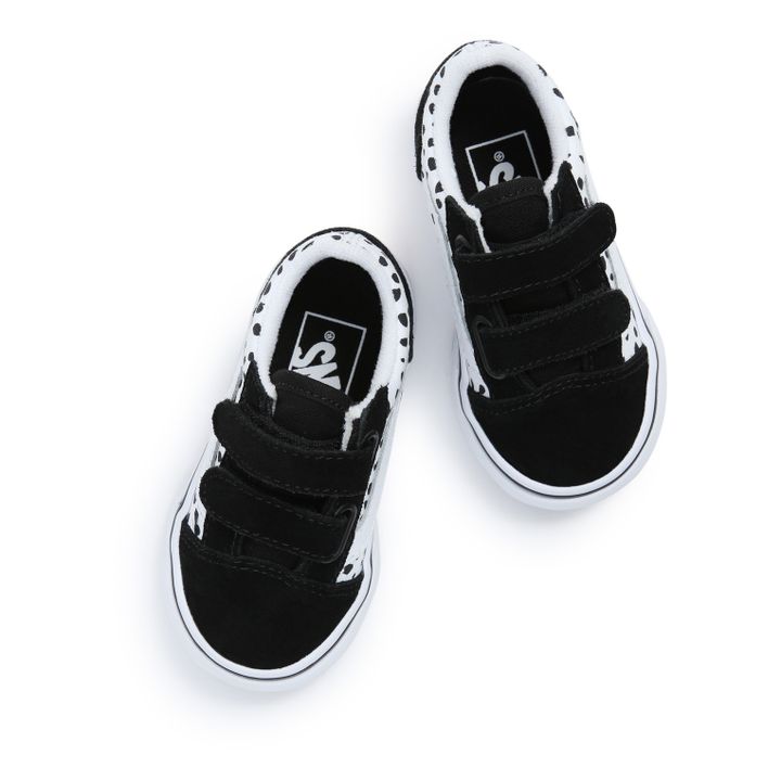 Old Skool Dalmatian Velcro Sneakers Negro- Imagen del producto n°4