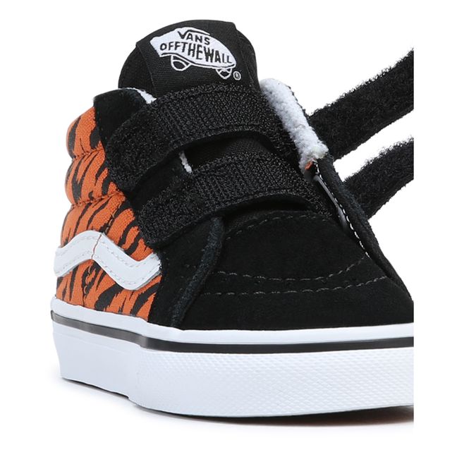 SK8-Mid Reissue Tiger Print Sneakers Negro