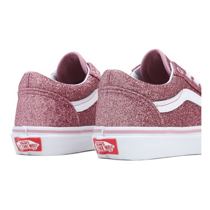 Vans old 2024 skool glitter rosa