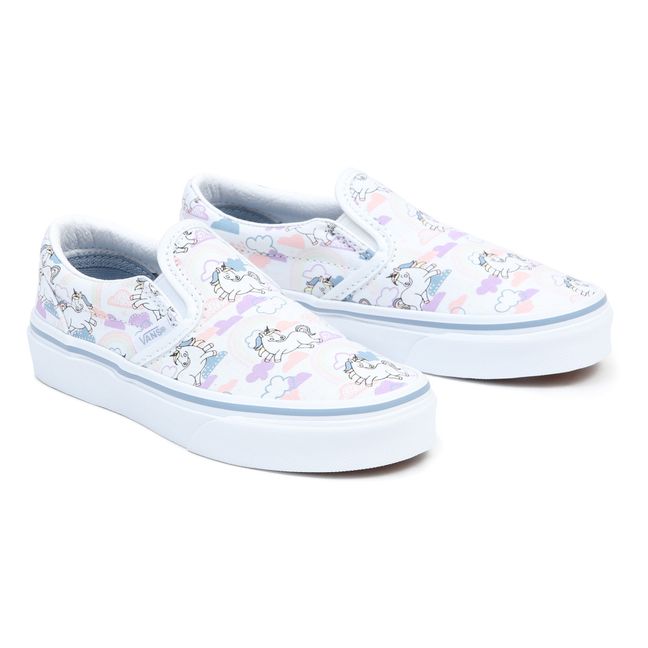 Slip-On Unicorn Shoes | Bianco