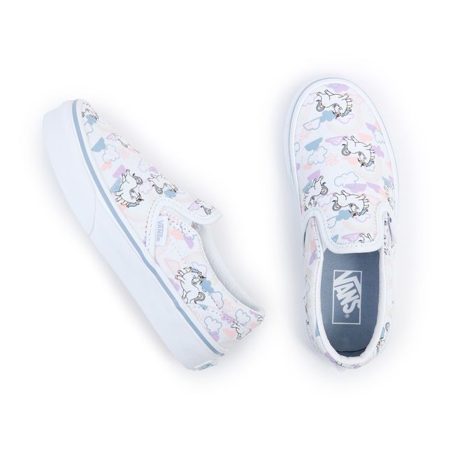 Slip-On Unicorn Shoes | Blanco