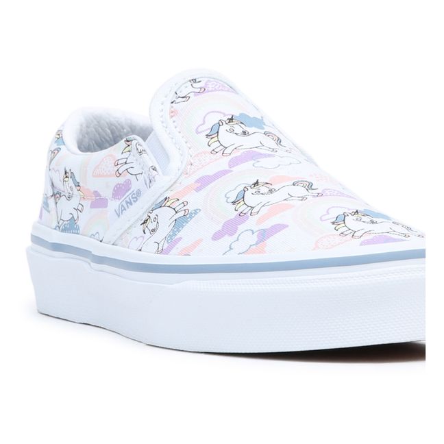 Slip-On Unicorn Shoes | White