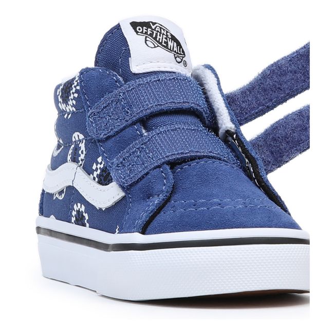 SK8-Mid Reissue Bandana Print Sneakers Azul