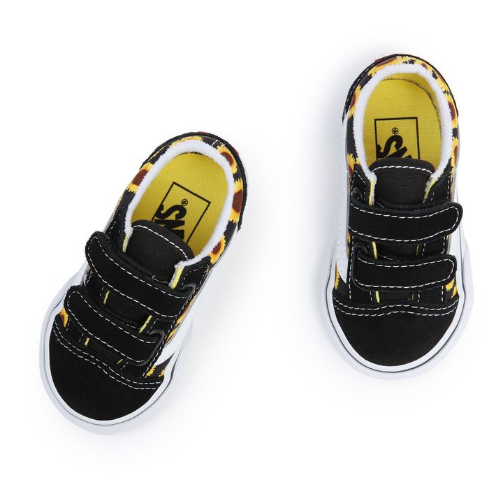 Zapatillas con velcro Old Skool Girasoles | Negro- Imagen del producto n°3