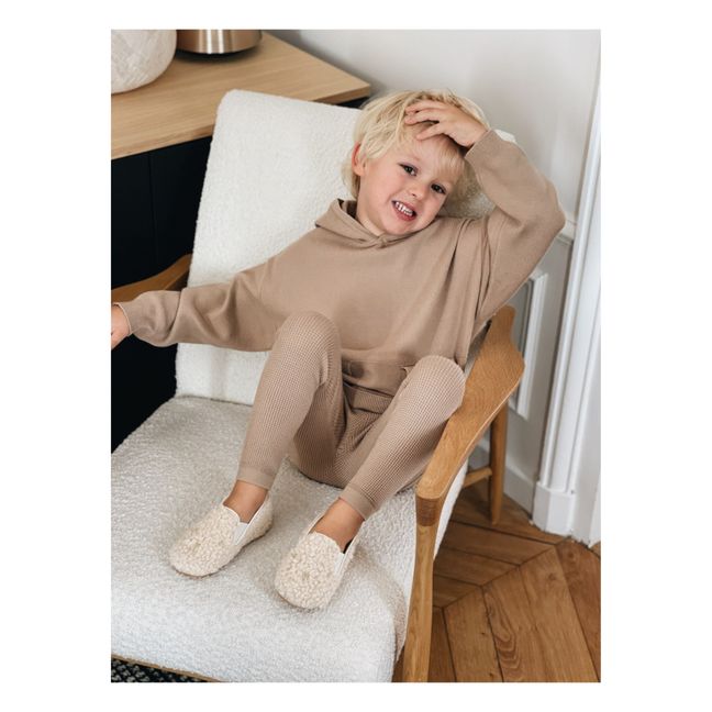 Noa Shearling Slippers | Beige
