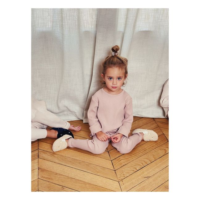 Noa Shearling Slippers | Beige