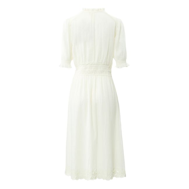 Ines Midi Dress Bianco