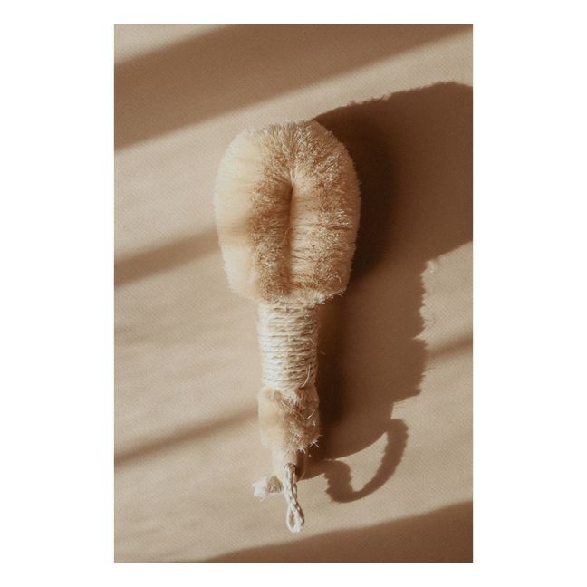 Brosse corps drainante
