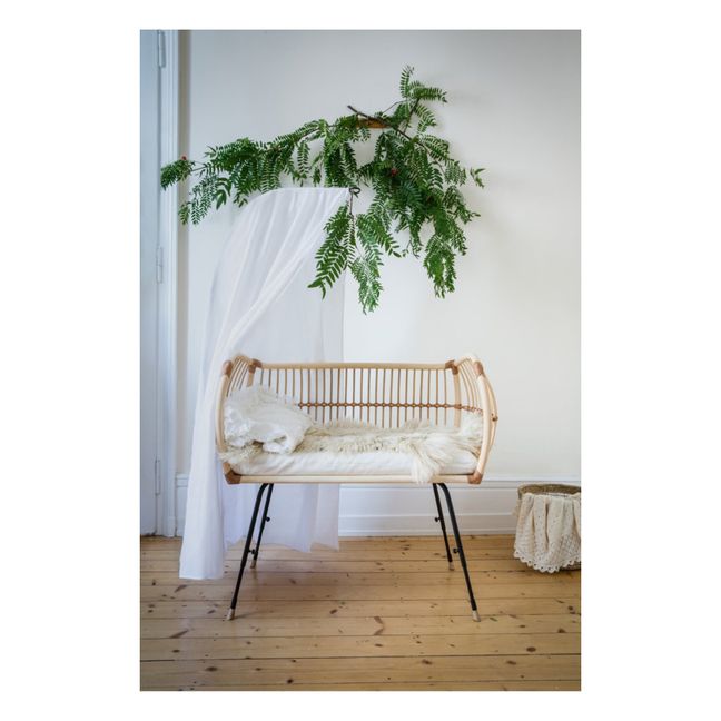 Theo Organic Cotton Bed Canopy and Mount | Natural