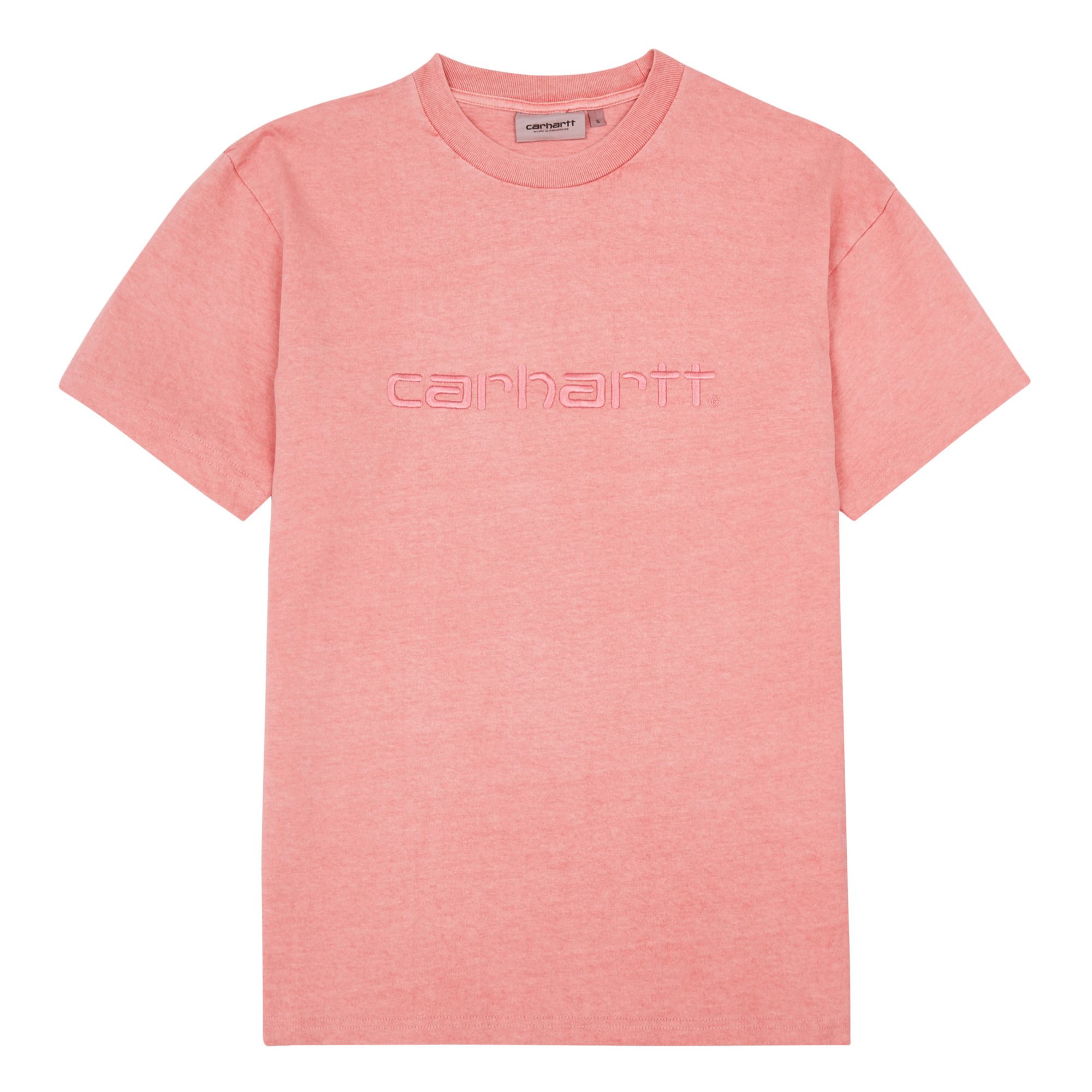 Duster Vintage Effect T-shirt Rosa chiaro- Immagine del prodotto n°0