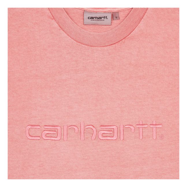 Duster Vintage Effect T-shirt Pale pink