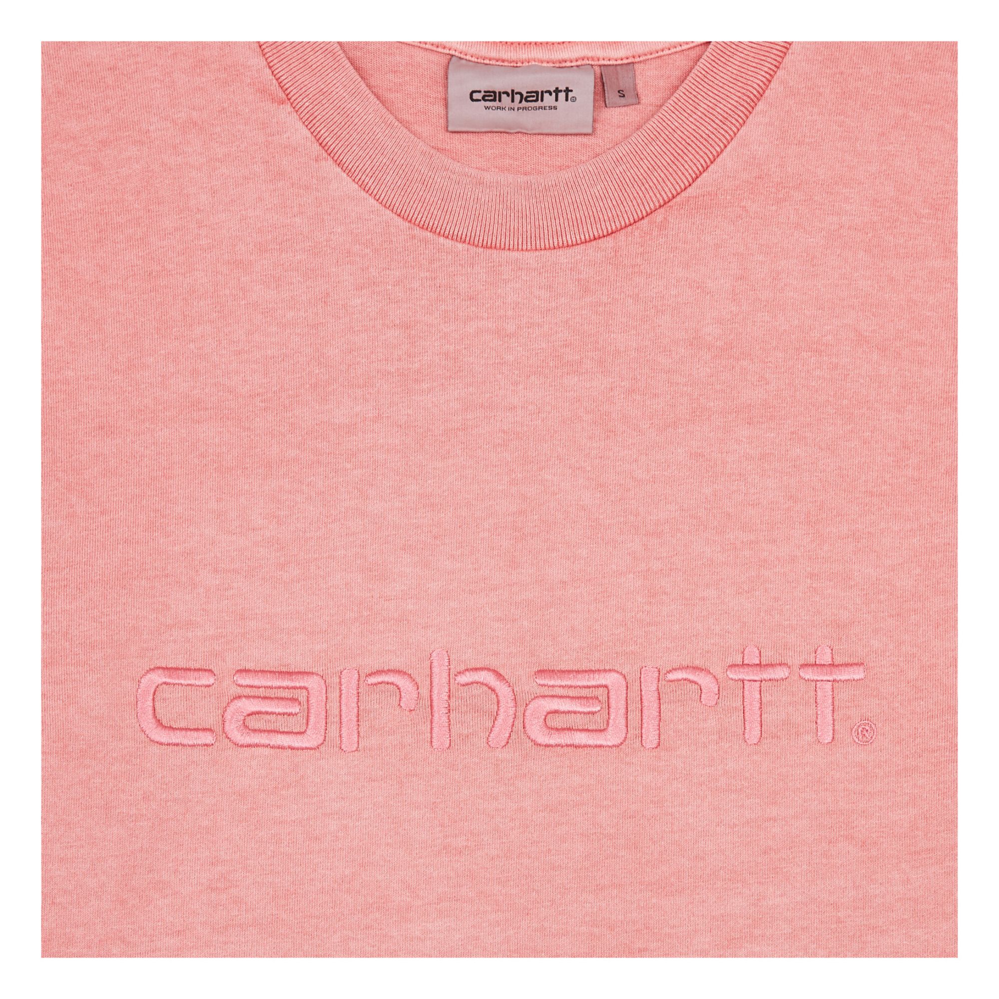 Duster Vintage Effect T-shirt Rosa chiaro- Immagine del prodotto n°1