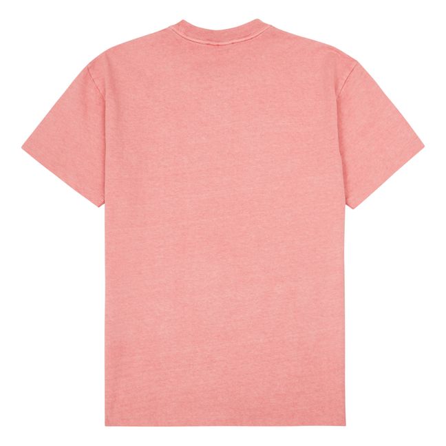 Duster Vintage Effect T-shirt Rosa chiaro