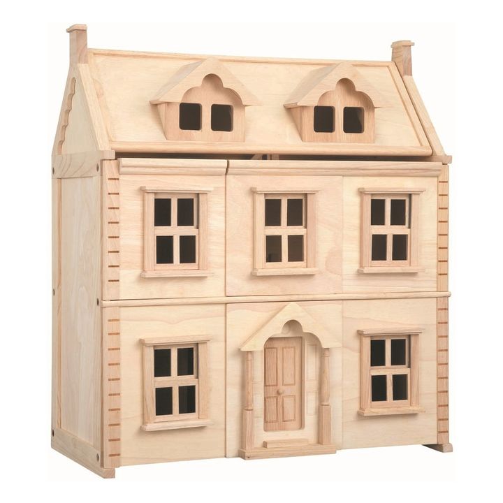 plan wooden dollhouse