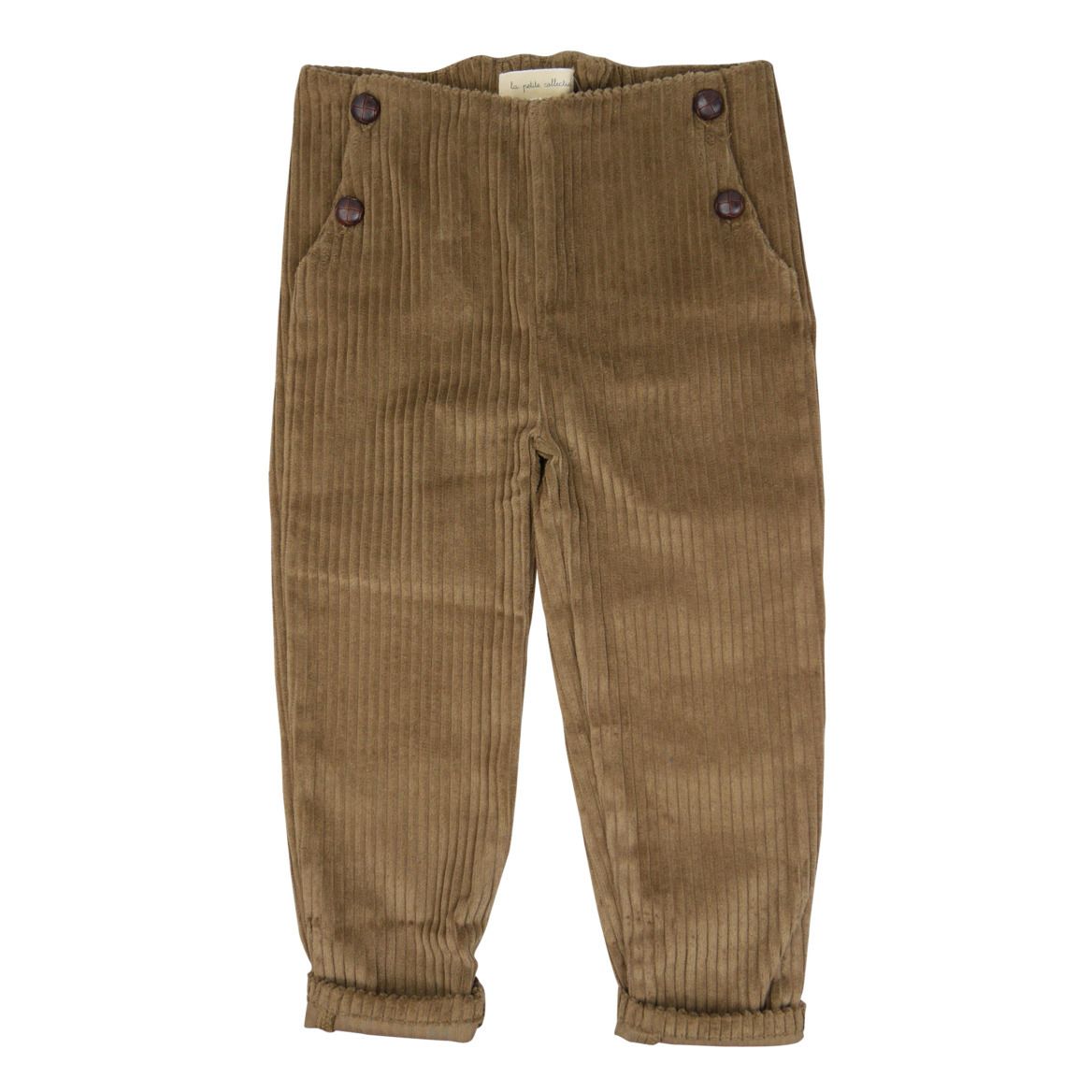 Organic Cotton Corduroy Trousers | Camel- Product image n°0