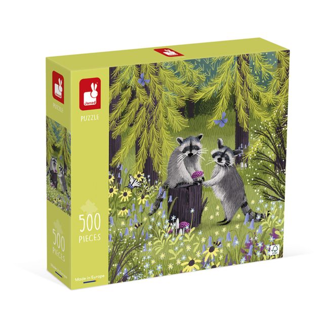 Raccoon Puzzle - 500 pieces