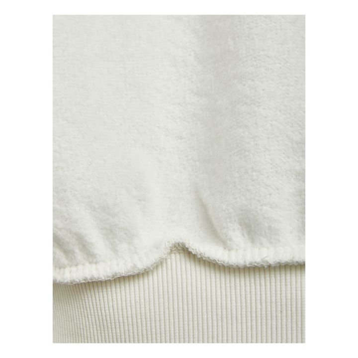 Sweat Present Coton Bio | Blanc- Image produit n°2