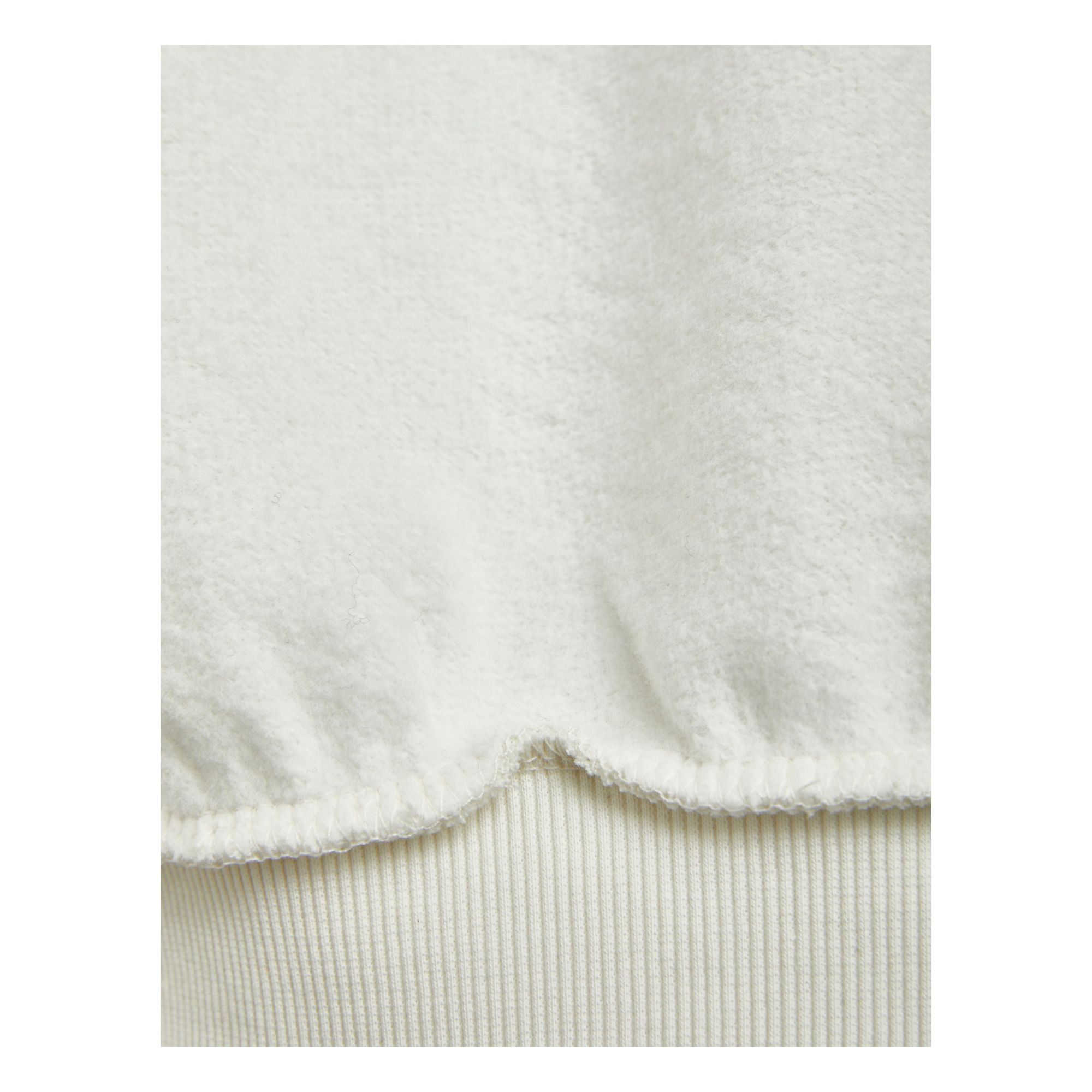 Sweat Present Coton Bio Blanc- Image produit n°2