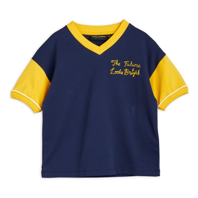 T-shirt The Future Coton Bio Blau