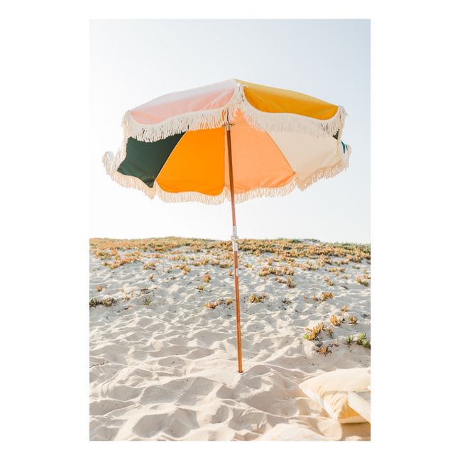 Premium Sonnenschirm mit Fransen