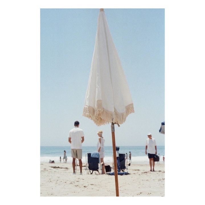 Parasol frangé Premium | Blanc- Image produit n°7