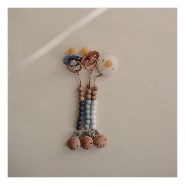 Attache-tétine Eva | Bleu
