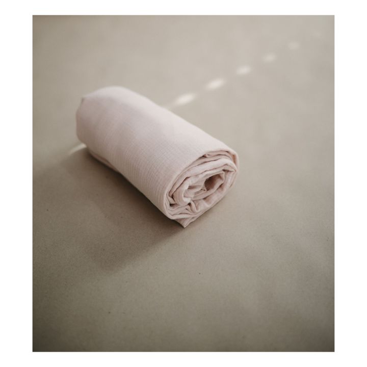 Cotton Fitted Sheet | Blush- Product image n°4