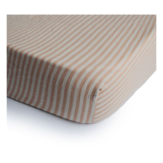 Cotton Fitted Sheet | Beige