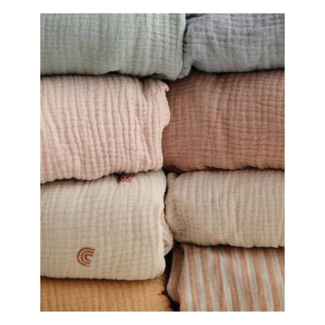 Sábana bajera de algodón | Beige