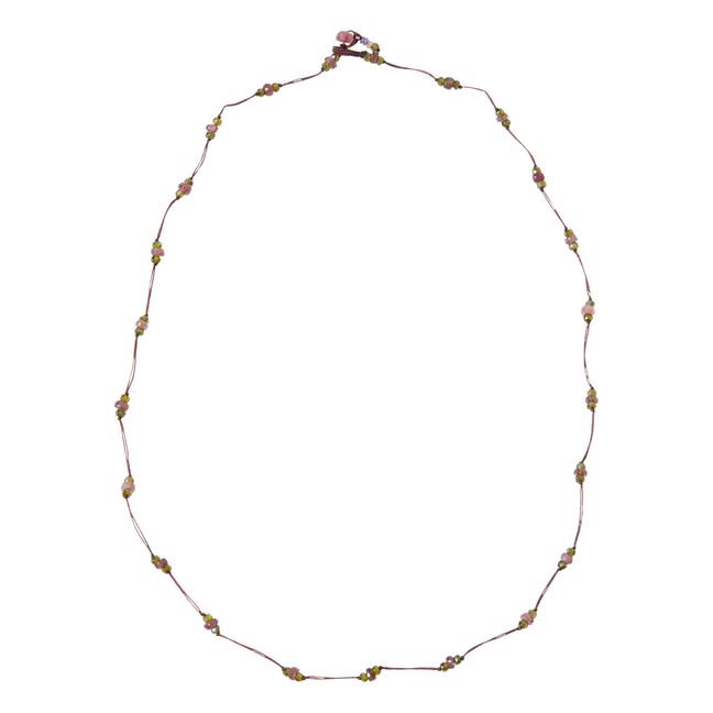 Loopy Sparkly Tourmaline Bracelet/Necklace | Ciruela