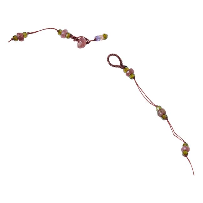 Loopy Sparkly Tourmaline Bracelet/Necklace | Ciruela