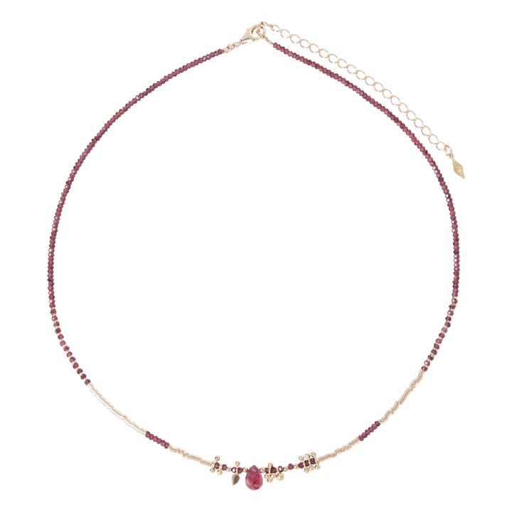 Romane V2 XL Garnet Necklace Red- Product image n°0