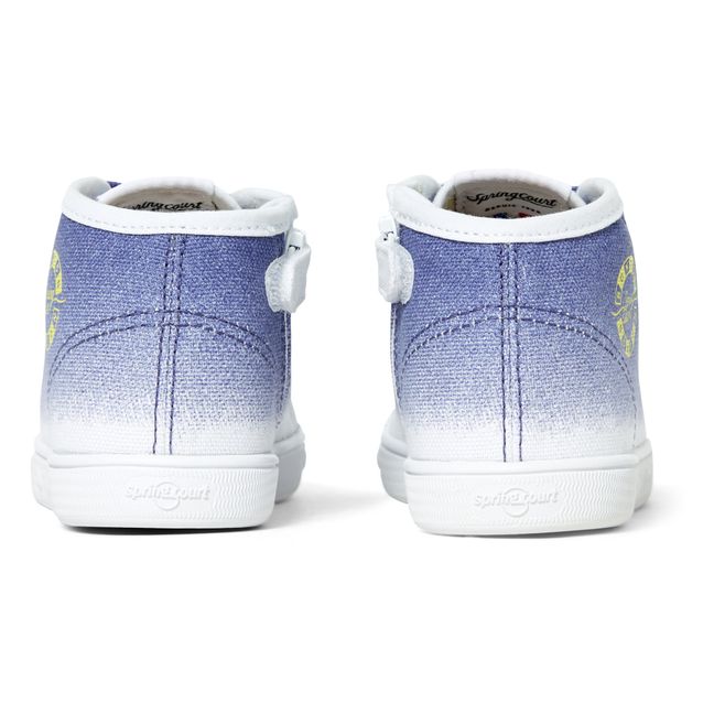 Lace-Up Sneakers - Spring Court x Bonton Exclusive - Azul