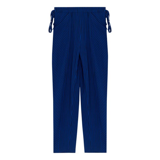 Pantaloni Amos Melina, a righe  Blu marino