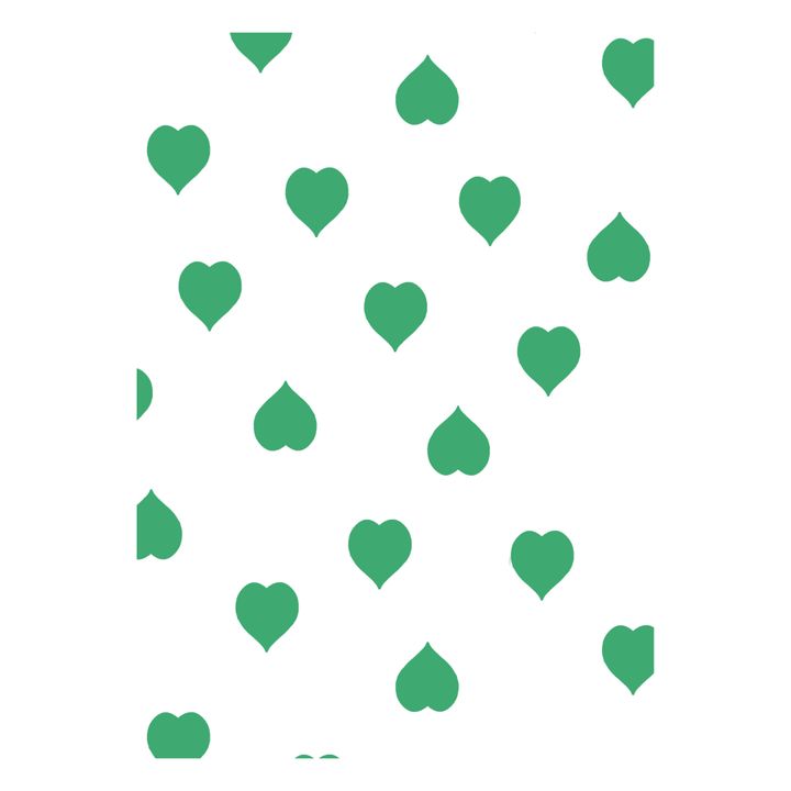 Papier peint Green Heart | Vert- Image produit n°0