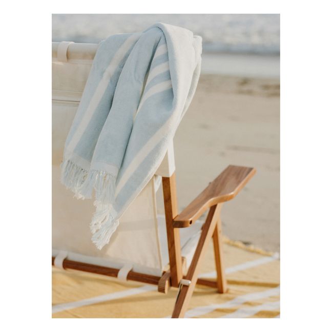Asciugamano da spiaggia | Azzurro